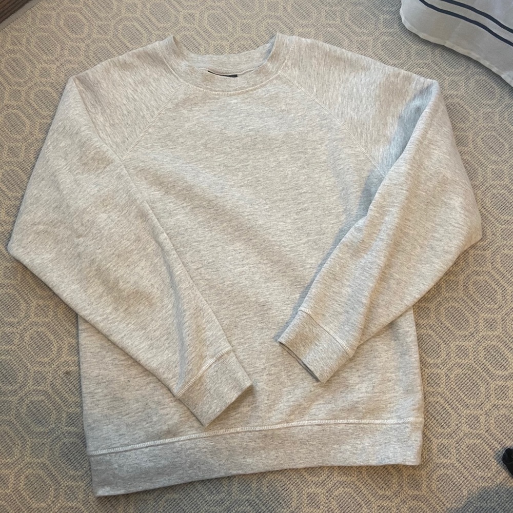 Topshop plain grey crew neck